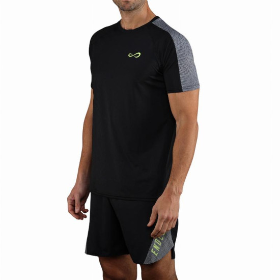 Camiseta Endless Vector Negro Aphex