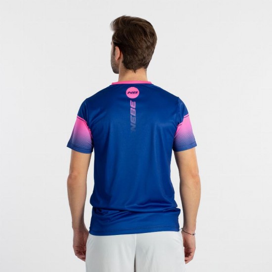 Camiseta Enebe Lob Marino Rosa