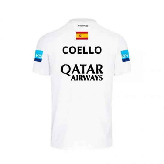 Camiseta Head Arturo Coello Blanco