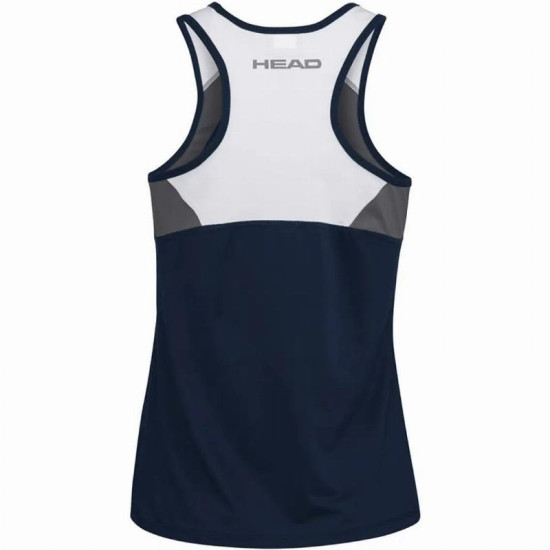 Camiseta Head Club 22 Azul Marino Mujer