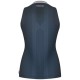 Camiseta Head Performance Azul Marino Plata Mujer