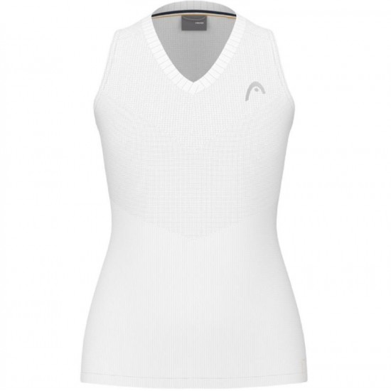 Camiseta Head Performance Blanco Mujer