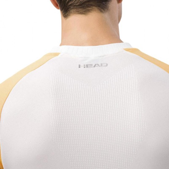 Camiseta Head Performance New York Blanco Banana