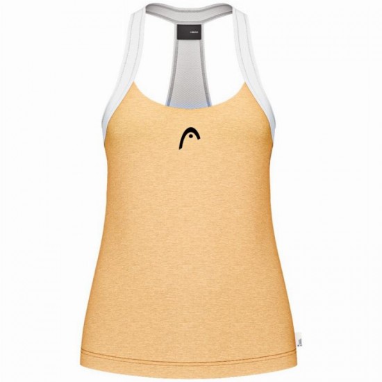 Camiseta Head Play Tech Amarillo Mujer