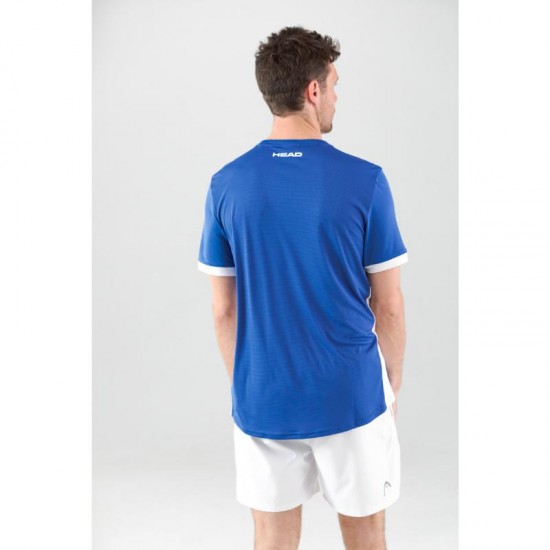 Camiseta Head Slice Azul Frances Blanco