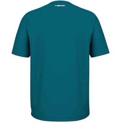 Camiseta Head Slice II Azul Teal