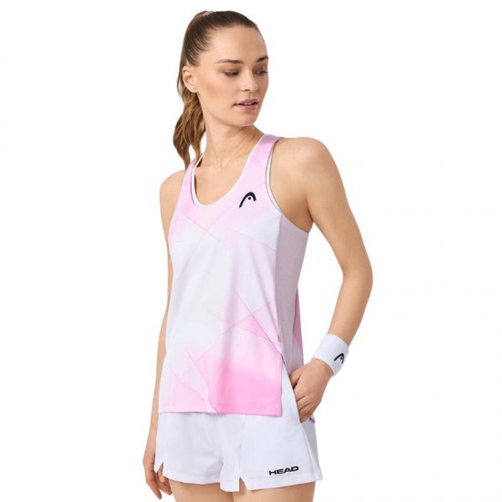 Camiseta Head Spirit Lila Claro Print Mujer