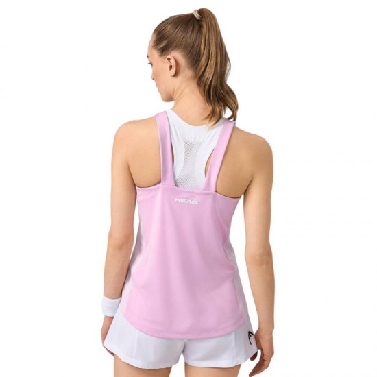 Camiseta Head Spirit Lila Claro Print Mujer