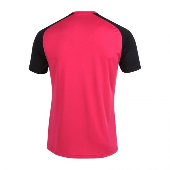 Camiseta Joma Academy IV Fucsia Negro