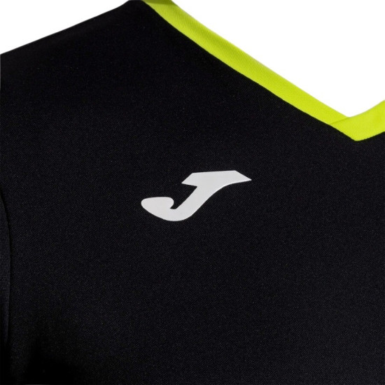 Camiseta Joma Court Negro Verde