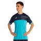 Camiseta Joma Montreal Turquesa Fluor Marino