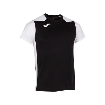 Camiseta Joma Record II Negro Blanco