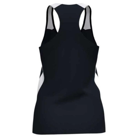 Camiseta Joma Record II Negro Blanco Mujer