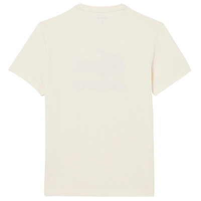 Camiseta Lacoste Daniil Medvedev Tenis Blanco Roto