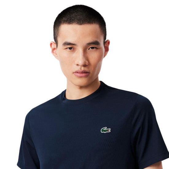 Camiseta Lacoste Lightweight Stretch Azul Marino