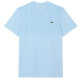 Camiseta Lacoste Novak Djokovic Ultra Dry Azul Pastel