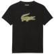 Camiseta Lacoste Sport Negro Kaki