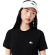 Camiseta Lacoste Sport Negro Mujer