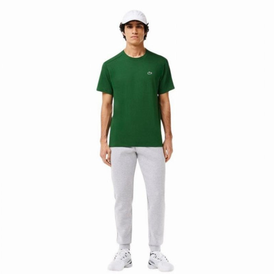 Camiseta Lacoste Sport Regular Fit Verde Oscuro