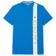 Camiseta Lacoste Sport Ultra Dry Azul Blanco