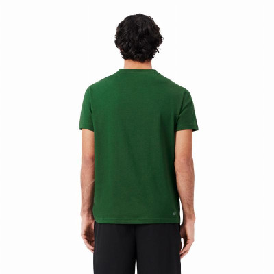 Camiseta Lacoste Sport Verde Blanco
