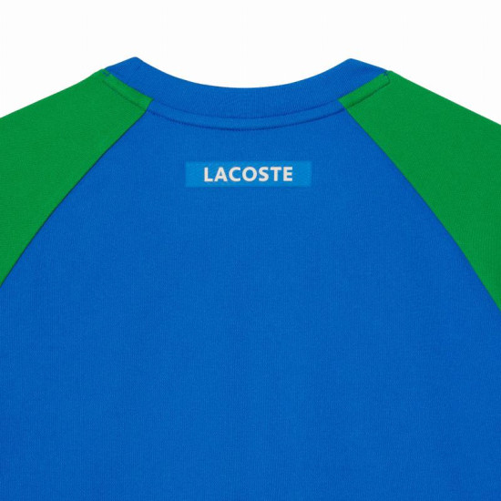 Camiseta Lacoste Ultra Dry Azul Marino Verde