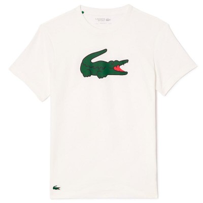 Camiseta Lacoste Ultra Dry Blanco