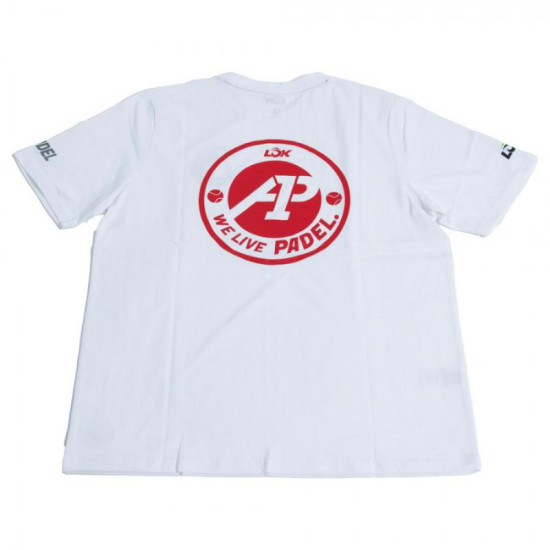 Camiseta Lok A1 Padel Glacier Blanco