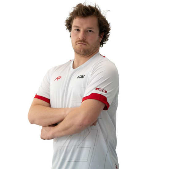 Camiseta Lok A1 Padel Pikes Blanco