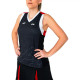 Camiseta Lok A1 Padel Wasatch Negro Mujer