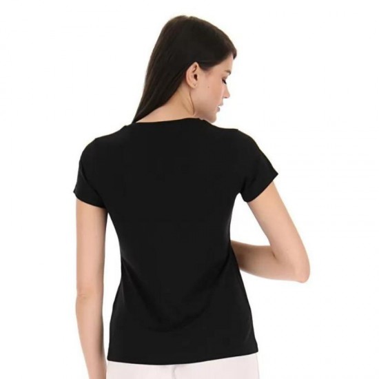 Camiseta Lotto MSP II Negro Mujer