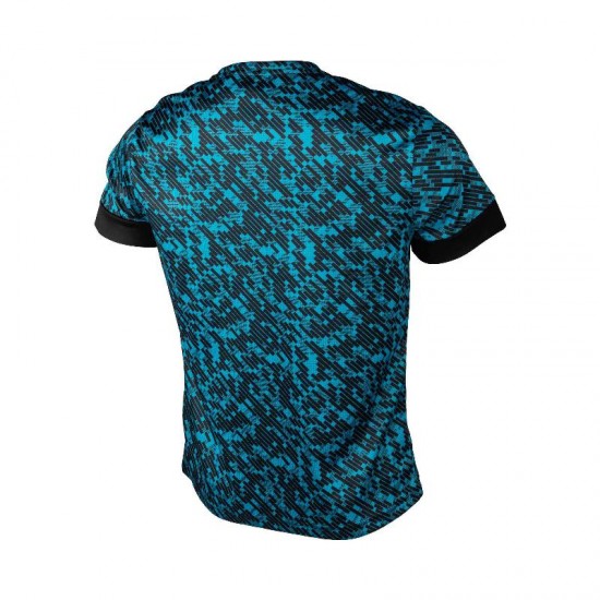 Camiseta Lotto Run Print Azul