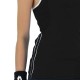 Camiseta Lotto Squadra II Negro Mujer