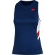 Camiseta Lotto Squadra III Azul Rojo Mujer