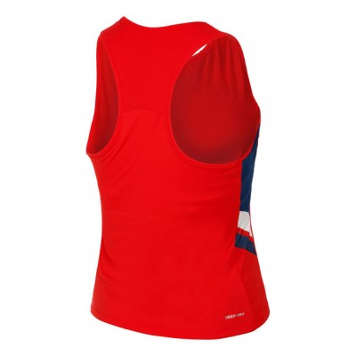 Camiseta Lotto Squadra III Rojo Intenso Mujer