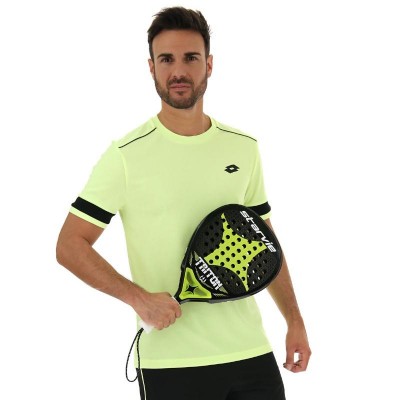 Camiseta Lotto Superrapida V Amarillo Fluor