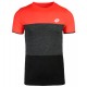 Camiseta Lotto Tech Seamless Coral Negro