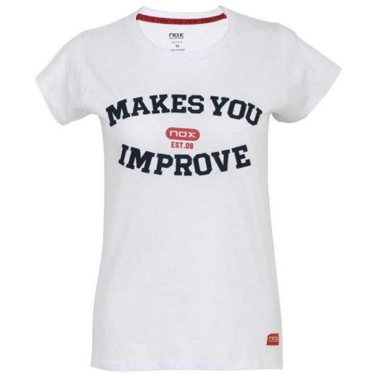 Camiseta Nox Basic Blanco Mujer