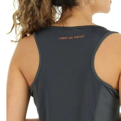 Camiseta Nox Exc Gris Negro Mujer