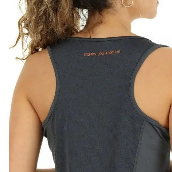 Camiseta Nox Exc Gris Negro Mujer