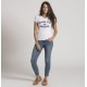 Camiseta Nox Mujer Basic Blanco