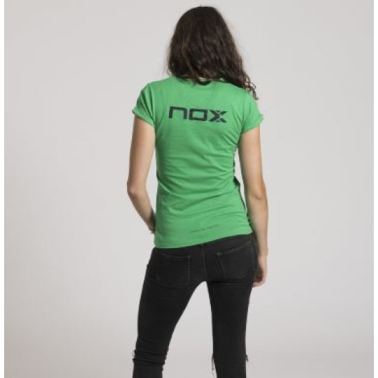 Camiseta Nox Mujer Basic Verde