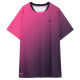 Camiseta Nox Pro Morado Rosa Degradado