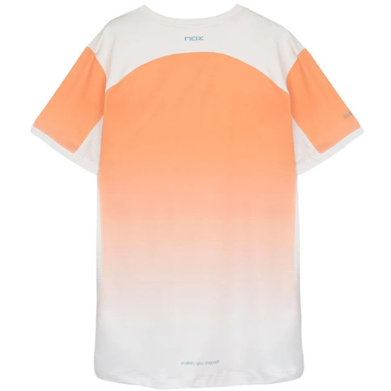 Camiseta Nox Pro Naranja Degradado