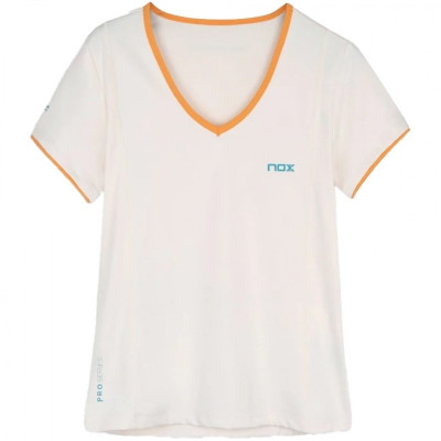 Camiseta Nox Pro Vainilla Mujer