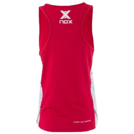 Camiseta Nox Swan Rojo Mujer