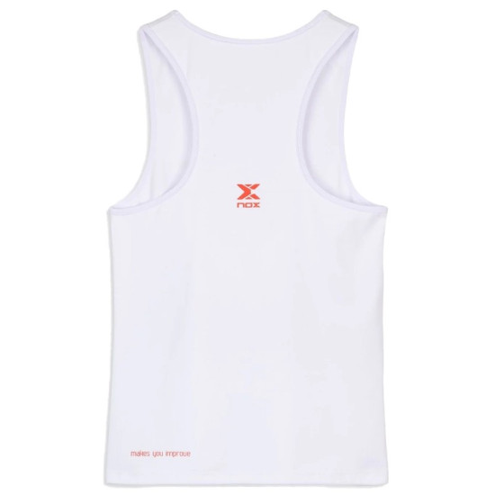 Camiseta Nox Team Blanco Mujer