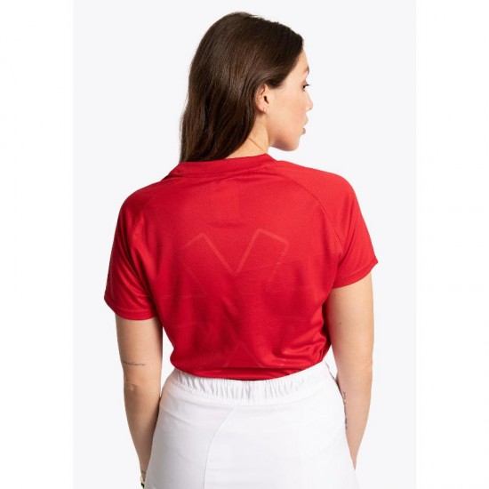 Camiseta Osaka Sleeves Rojo Mujer