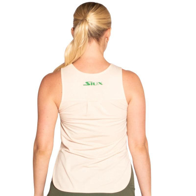 Camiseta Siux Gea Beige Marron Mujer