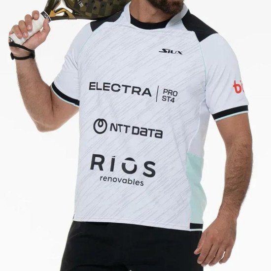 Camiseta Siux Stupa Electra Oficial Blanco 2025